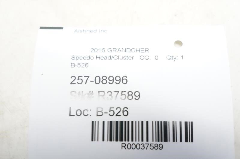2016 Jeep Grand Cherokee Speedometer Gauge Instrument Cluster 87K 68243466AG OEM - Alshned Auto Parts