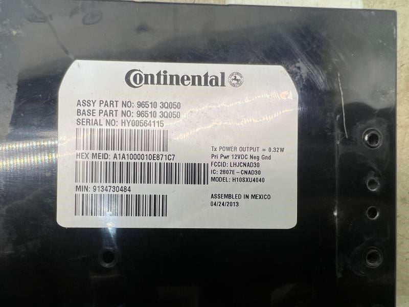 2011-2014 Hyundai Sonata MTS Mobile Telematics System Module 96510-3Q050 OEM - Alshned Auto Parts