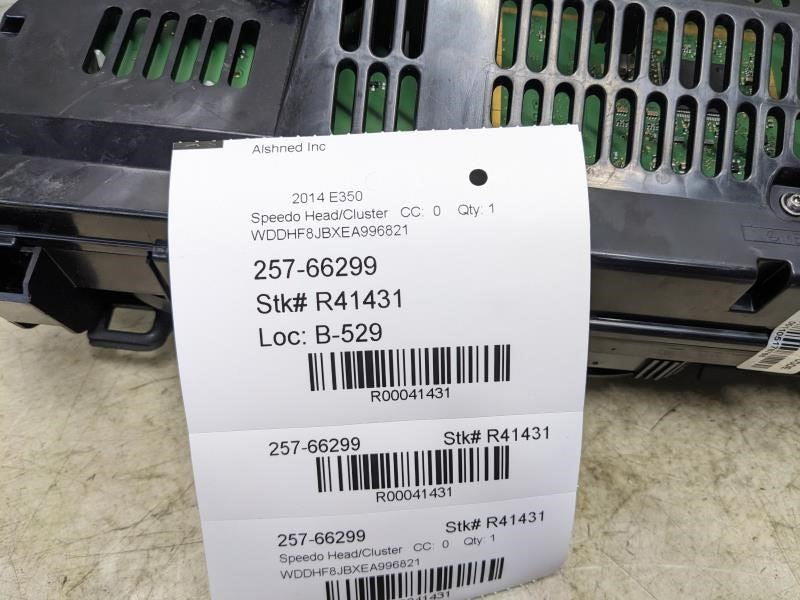 14-16 Mercedes-Benz E350 Speedometer Gauge Instrument Cluster 91K mph 2129000925 - Alshned Auto Parts