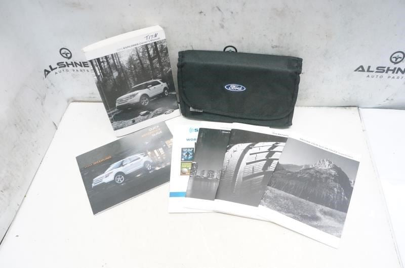 2015 Ford Explorer Owners Manual set with Case FL2J-19A321-AA OEM - Alshned Auto Parts