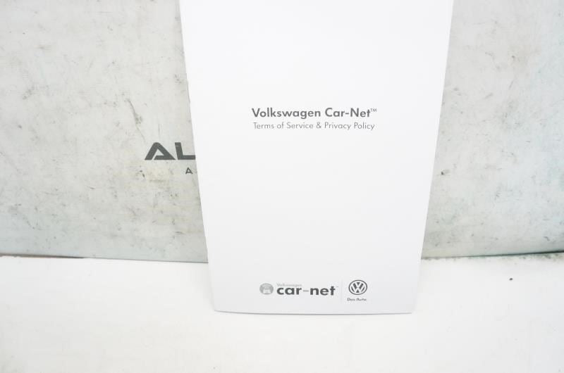 2014 Volkswagen Passat Quick Start Guide set with Case R38229 OEM - Alshned Auto Parts