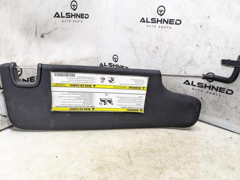 2012-2018 Jeep Wrangler Left Driver Sun Visor w Mirror 1MK33DX9AF OEM - Alshned Auto Parts