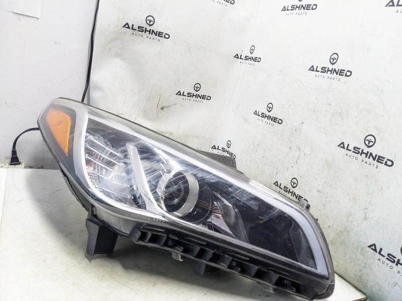 2015-2017 Hyundai Sonata Front Right Passenger Headlight Lamp AfterMarket *ReaD* - Alshned Auto Parts