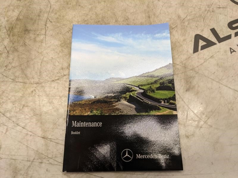 2015 Mercedes-Benz M-Class Operators Manual Set with Case 1665843801 OEM - Alshned Auto Parts