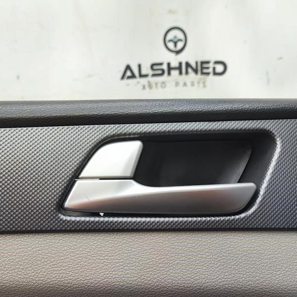 2015-2017 Hyundai Sonata Front Left Door Trim Panel Gray 82305-C2110TGG OEM