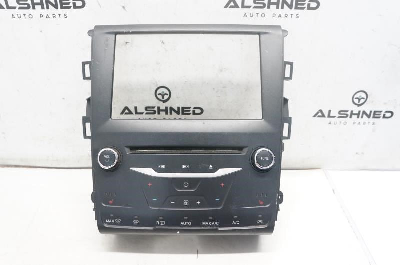 14-15 Ford Fusion Radio & Climate Control Panel ES7T-18E245-SB OEM *ReaD* - Alshned Auto Parts