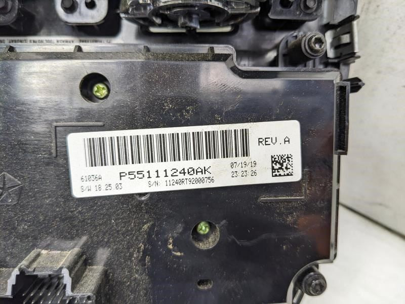 15-20 Dodge Grand Caravan AC Heater Temperature Climate Control 55111240AK OEM - Alshned Auto Parts