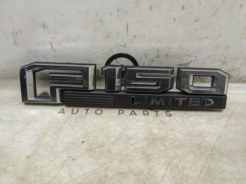 2016-20 Ford F150 Front Fender Emblem "F-150 Limited" GL3Z-16720-B OEM - Alshned Auto Parts