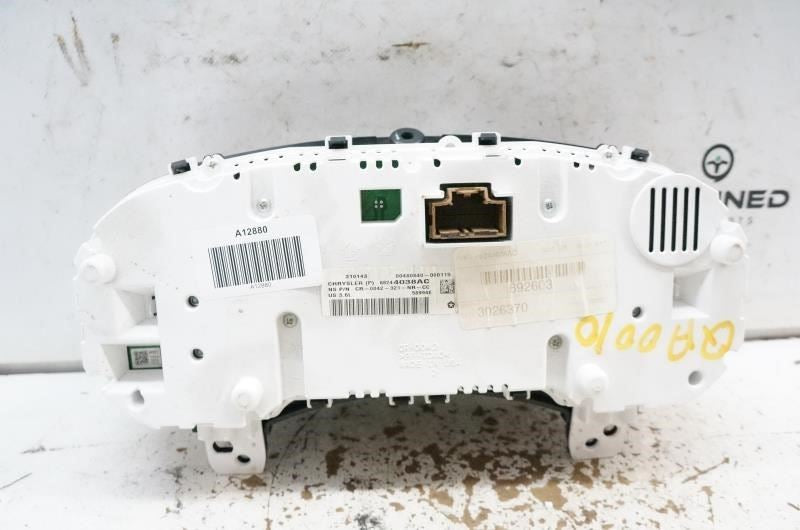 15 Jeep Grand Cherokee Speedometer Instrument Cluster Unknown Mileage 68244038AC - Alshned Auto Parts